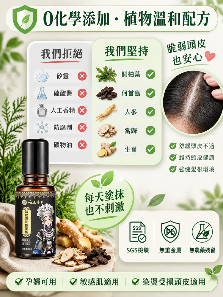 【發量暴增】防脫育發精華液