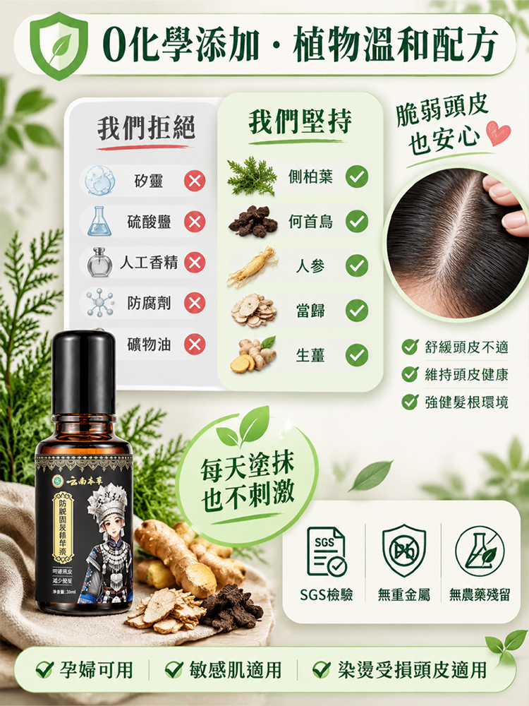 【發量暴增】防脫育發精華液