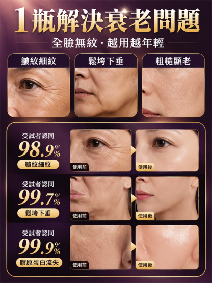多勝肽膠原抗皺精華霜