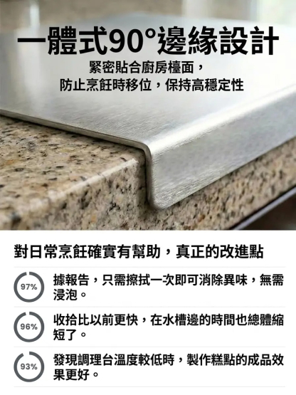 【提升效率】四合一純鈦砧板