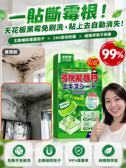 【一貼斷霉根】霉菌淨化貼