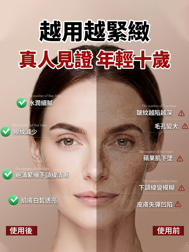 【抗皺逆齡王】膠原蛋白抗皺精華液