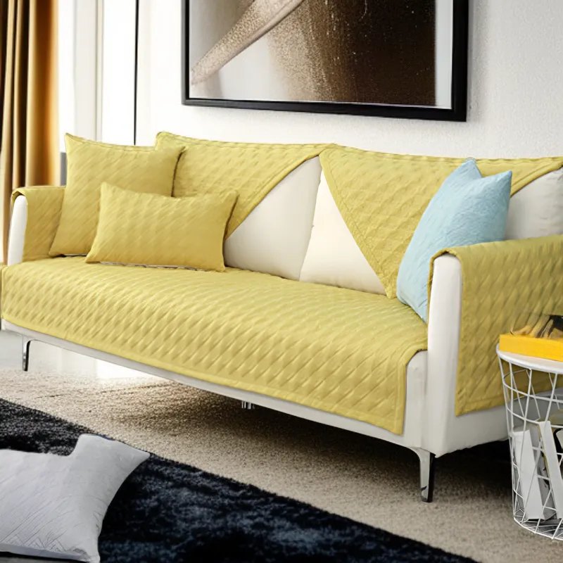 純色全棉沙發墊