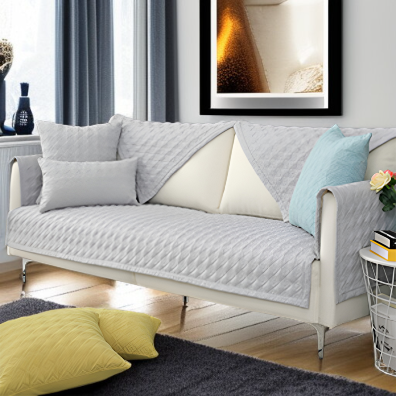純色全棉沙發墊