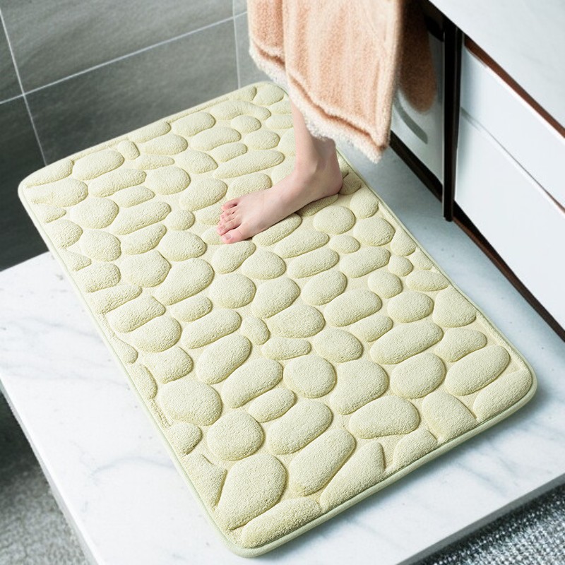 鵝卵石壓花地毯