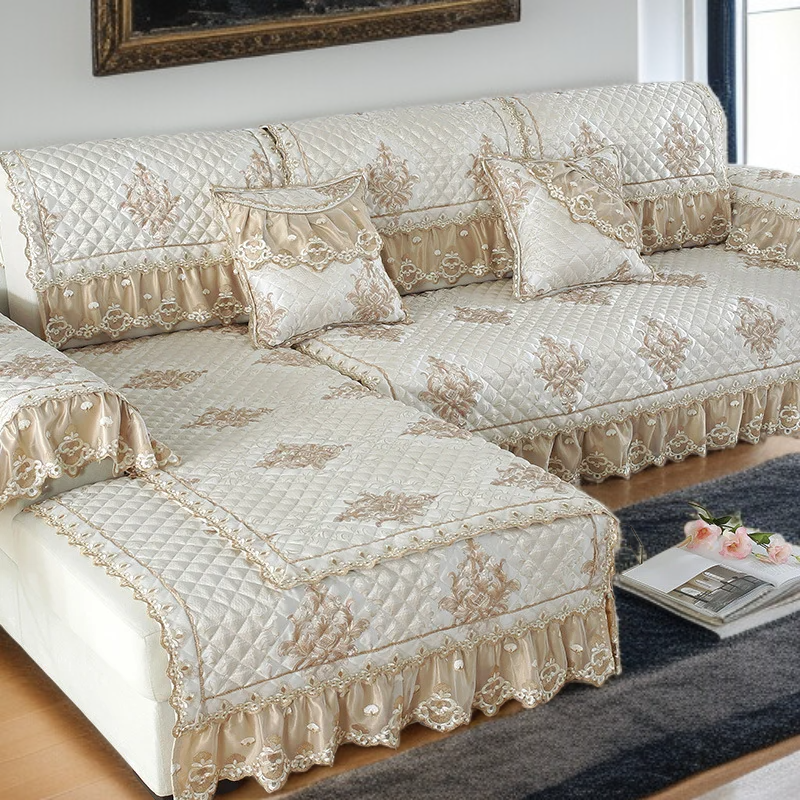 歐式亞麻沙發墊