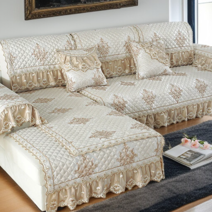 歐式亞麻沙發墊