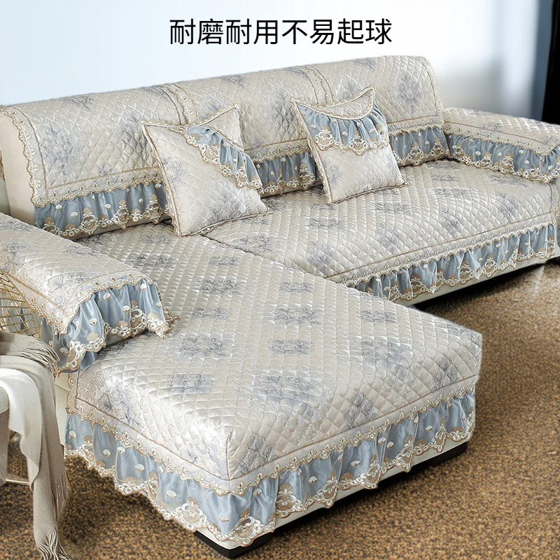 歐式亞麻沙發墊