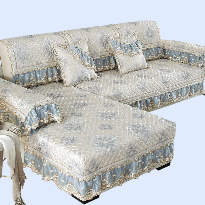 歐式亞麻沙發墊