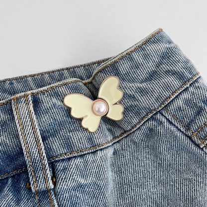 蝴蝶束腰調節神器，無需動針線改褲腰，應對體態變化，想穿的褲子都能輕鬆穿上身