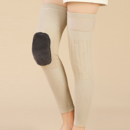 綁帶防滑羊絨保暖護膝，360度鎖溫，從此告別膝蓋冰冰、寒氣入骨