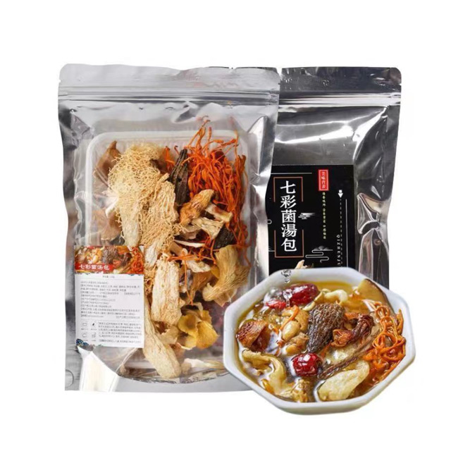 七彩台灣有機菌湯包