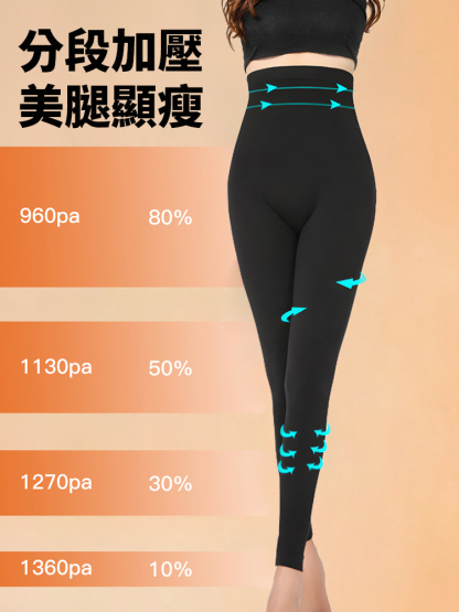 高腰收腹打底美體褲，不光保暖，還要美體！既有溫度又有風度！