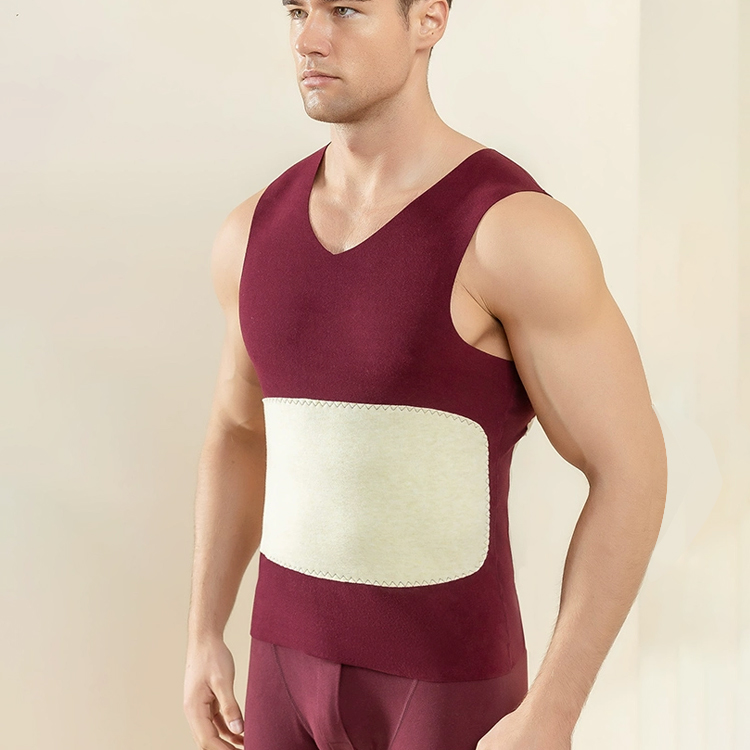 【3倍保暖】德絨蠶絲背心男，年紀大了，弱不禁風，一定要把它穿在裡面