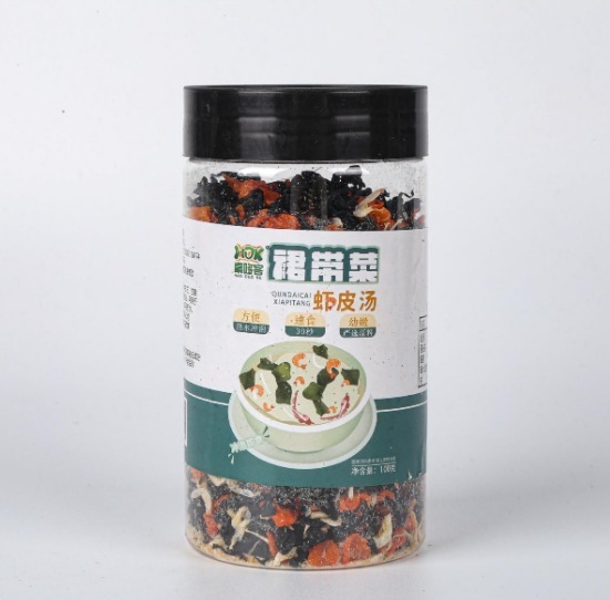 紫菜蝦皮速食湯料，熱水30秒快速沖泡，