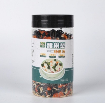 紫菜蝦皮速食湯料，熱水30秒快速沖泡，