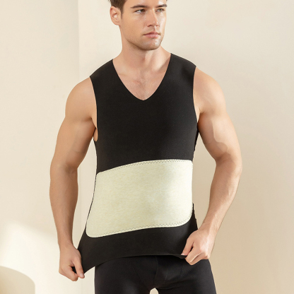 【3倍保暖】德絨蠶絲背心男，年紀大了，弱不禁風，一定要把它穿在裡面