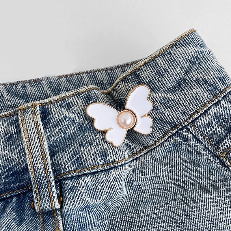 蝴蝶束腰調節神器，無需動針線改褲腰，應對體態變化，想穿的褲子都能輕鬆穿上身