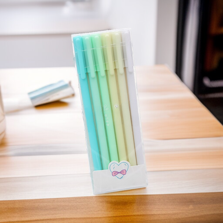 莫蘭迪色筆套裝