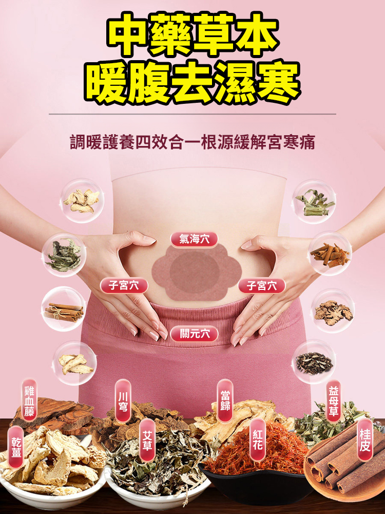 雞血藤益母艾草貼