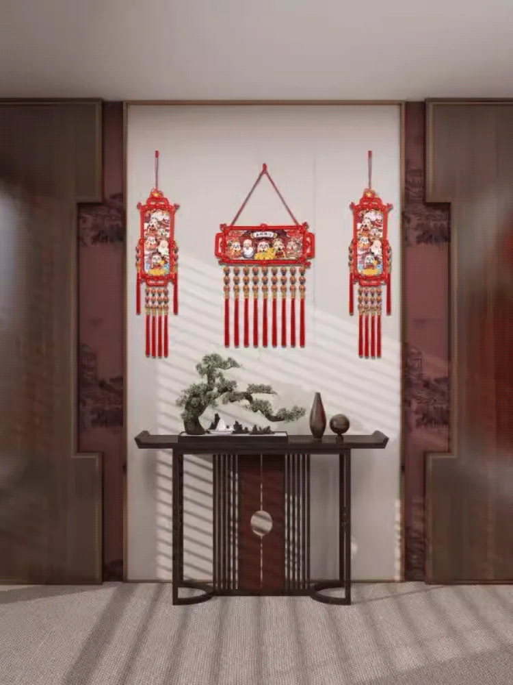 【開運新年人才兩旺】五路財神掛件