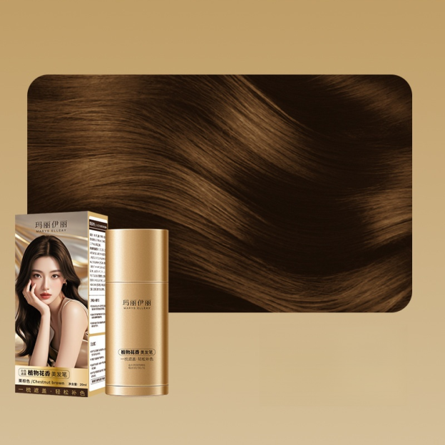 【1梳蓋白】草本不掉色美髮棒膏