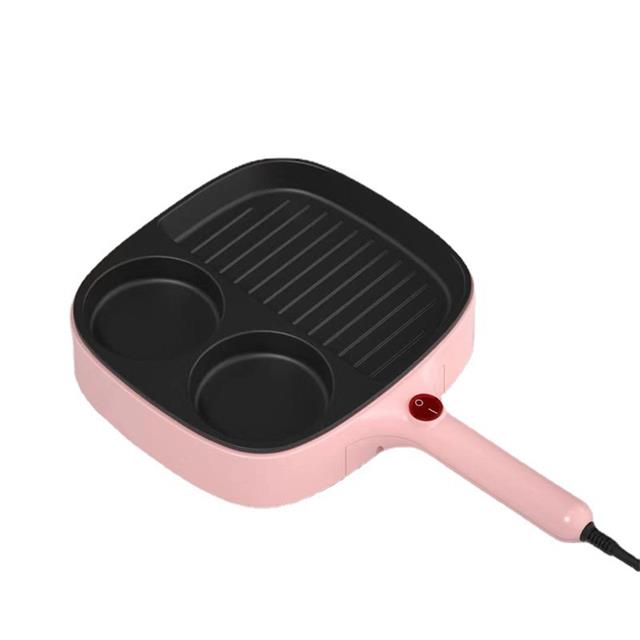 🍤กระทะอเนกประสงค์ 3 in 1 ทอดอาหาร 3 ชนิดได้พร้อมกัน สุขภาพดี 