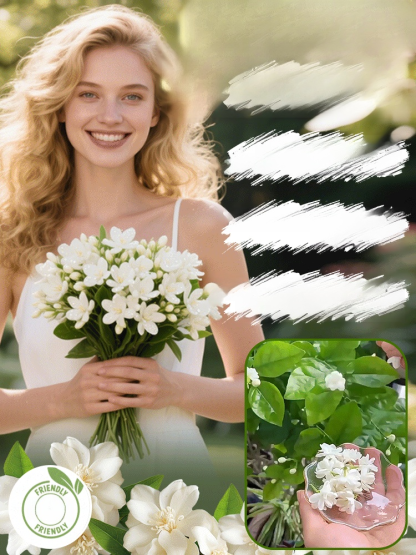 【Perfume of the Garden】Four Seasons Blooming Double-petaled Jasmine Seeds