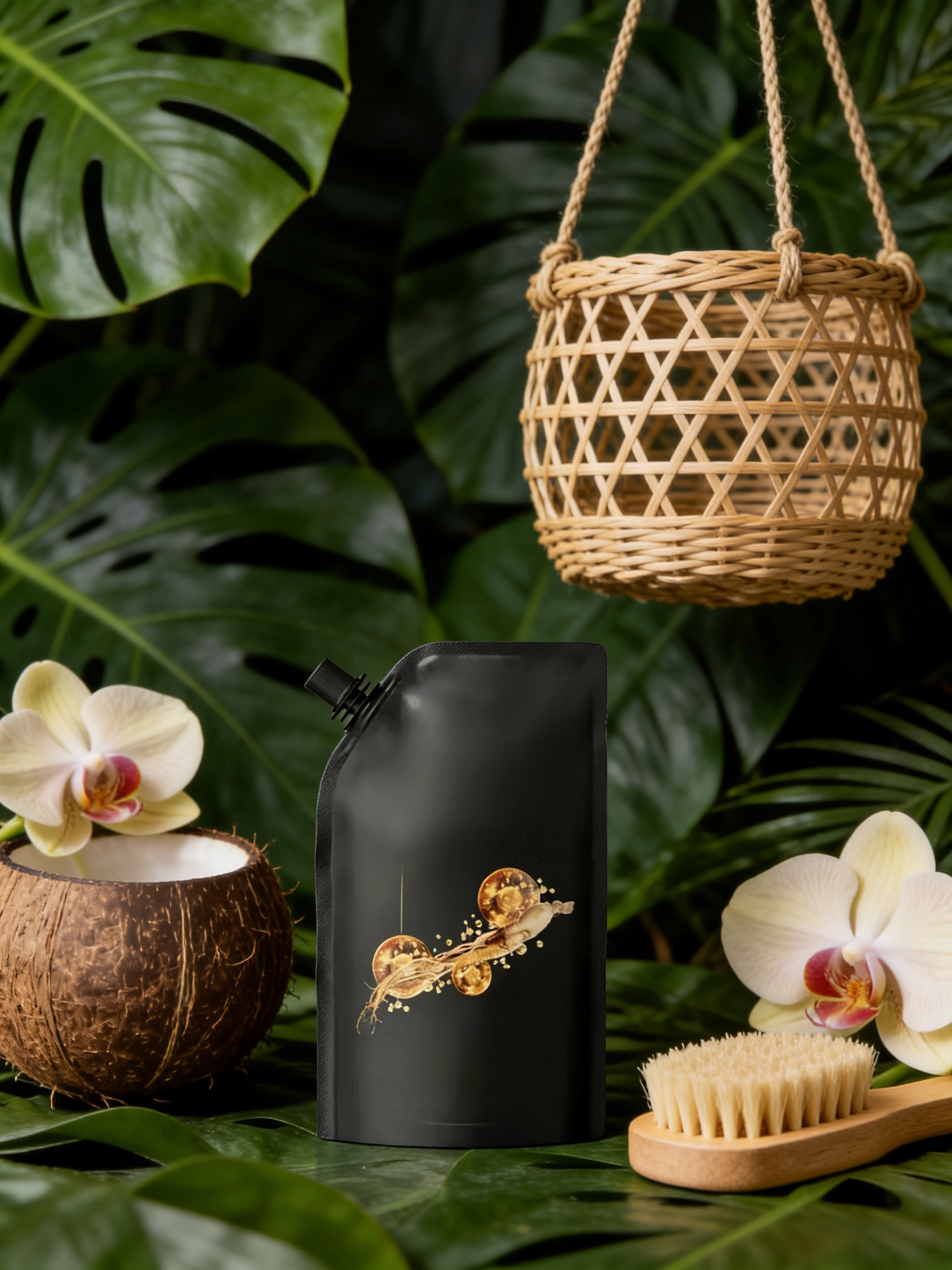 【One Week from White to Black】Ginseng and Polygonum Multiflorum Shampoo