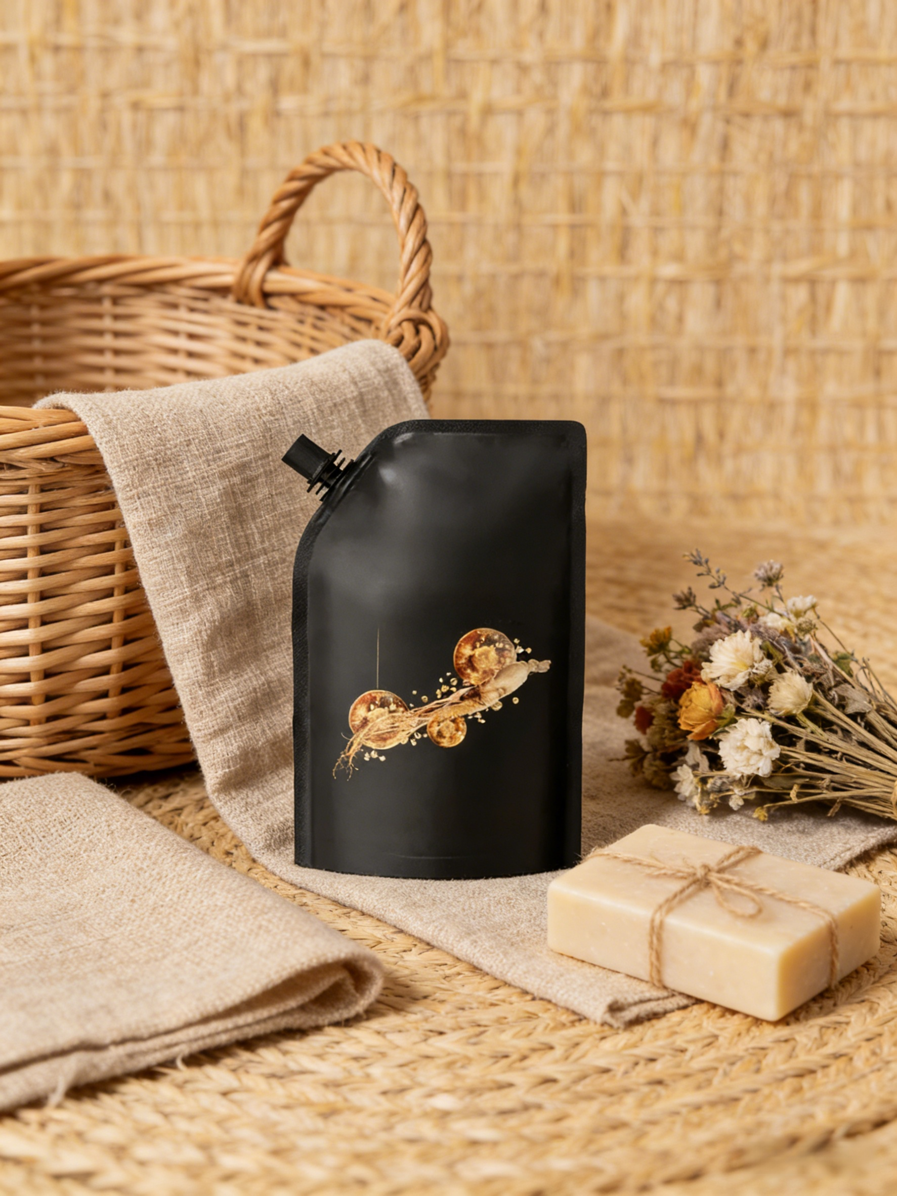 【One Week from White to Black】Ginseng and Polygonum Multiflorum Shampoo