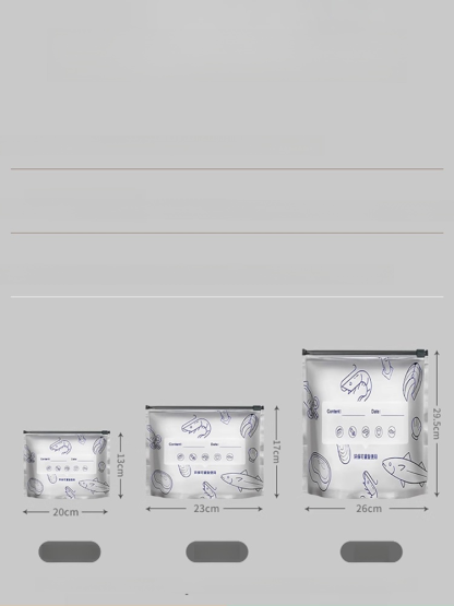 【Lock in freshness】Aluminum foil antibacterial fresh-keeping bag 