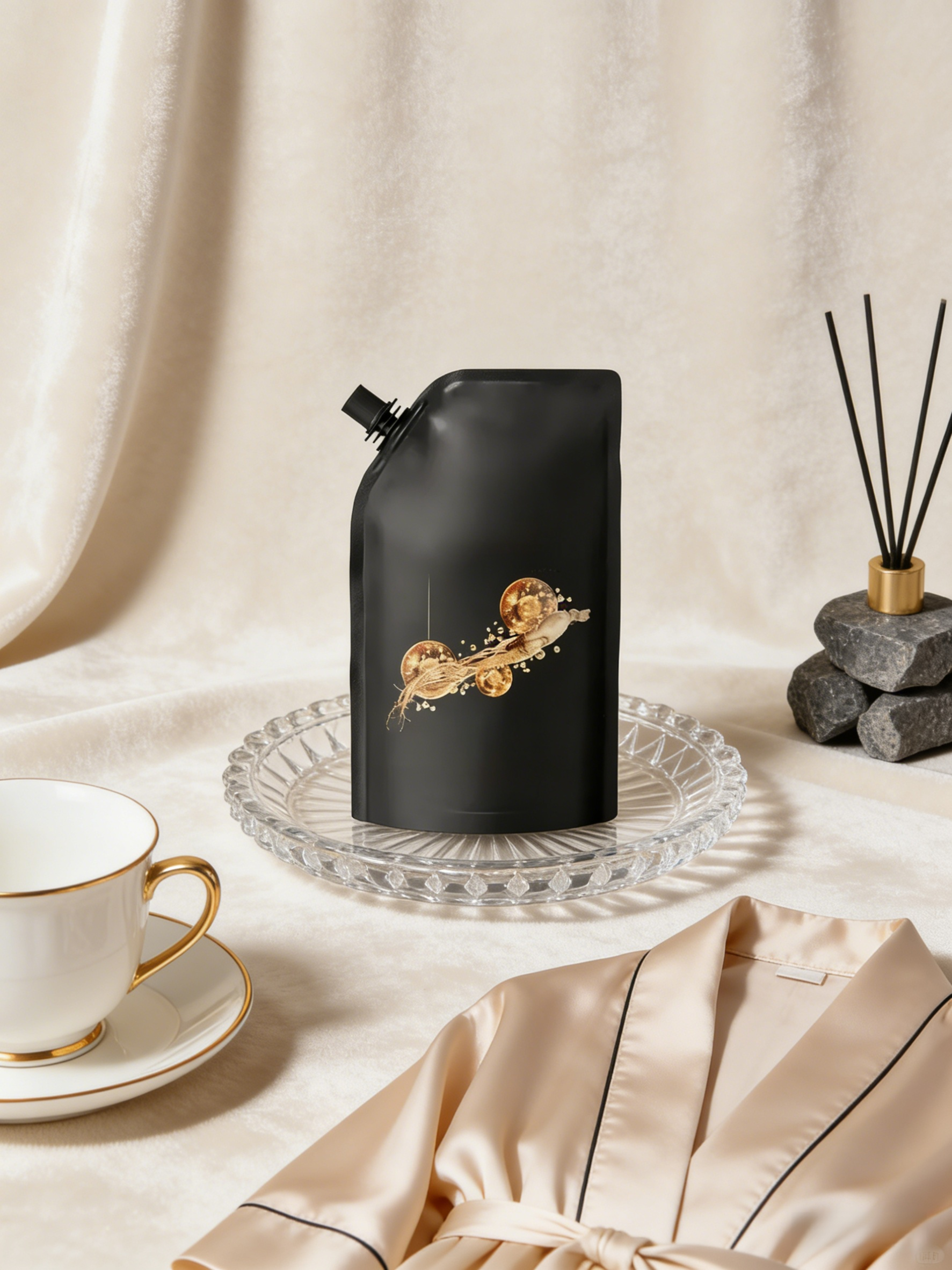 【One Week from White to Black】Ginseng and Polygonum Multiflorum Shampoo