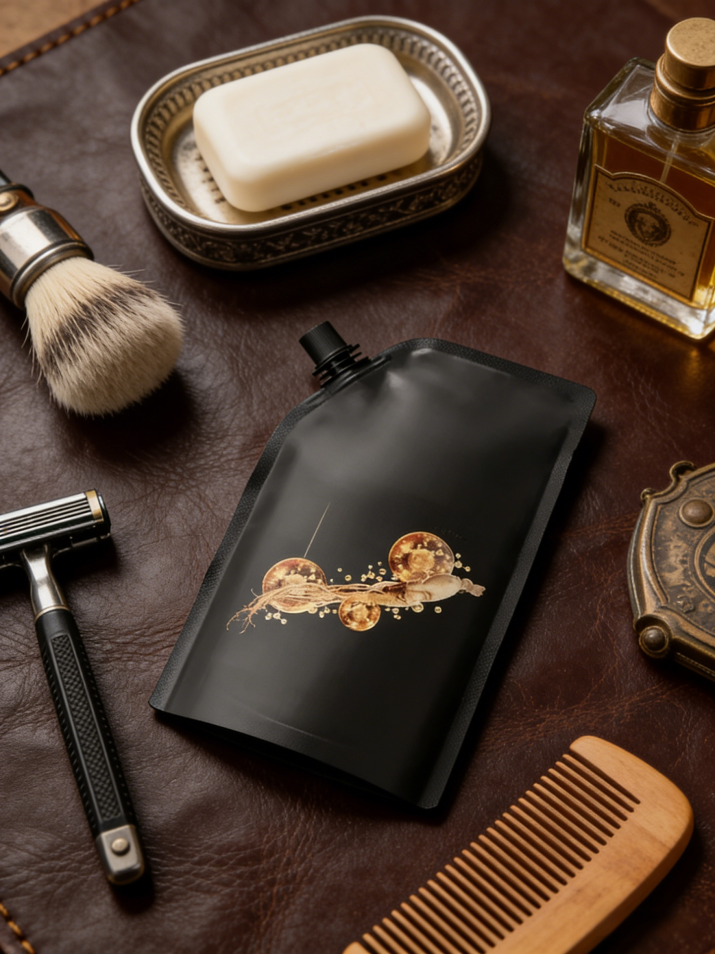 【One Week from White to Black】Ginseng and Polygonum Multiflorum Shampoo