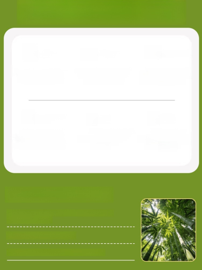 Cold-Resistant and Drought-Tolerant Green Bamboo Seeds for Air Purification