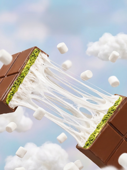 Dubai Style Pistachio Nougat Chocolate