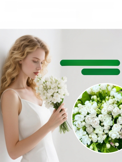 【Perfume of the Garden】Four Seasons Blooming Double-petaled Jasmine Seeds