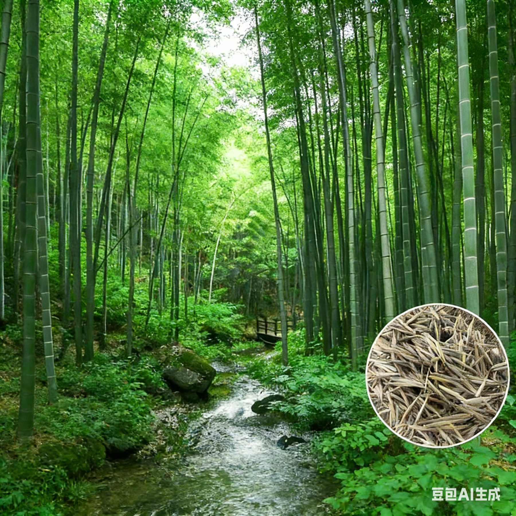Cold-Resistant and Drought-Tolerant Green Bamboo Seeds for Air Purification
