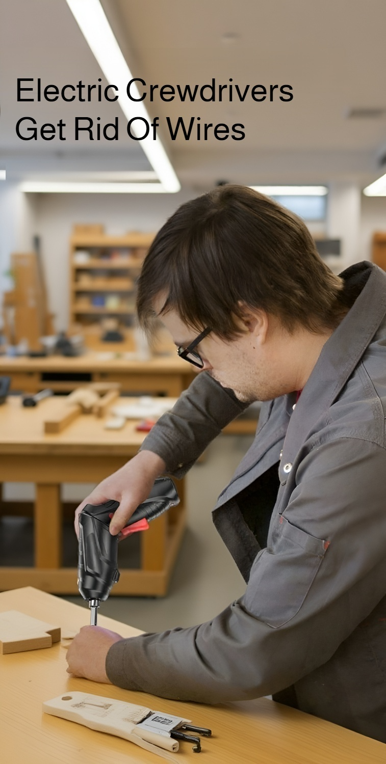 Close-up of powerful electric screwdriver motor