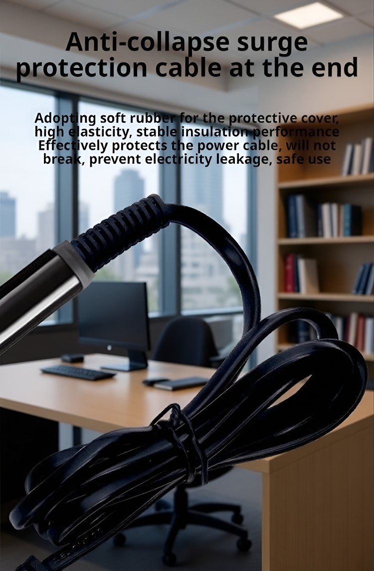 Heat-resistant handle of digital soldering iron