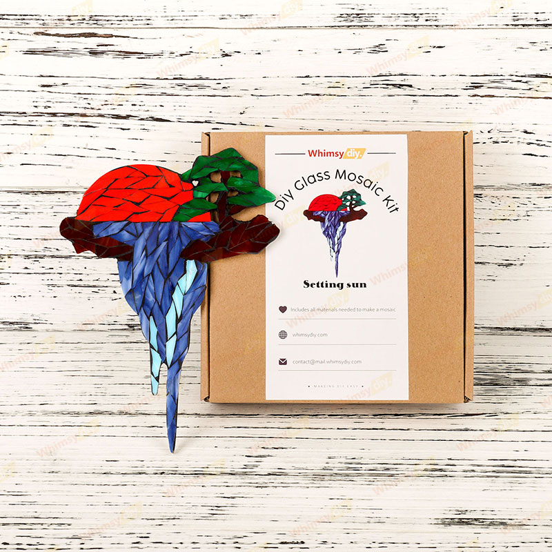 Sunset Glass Mosaic Kit