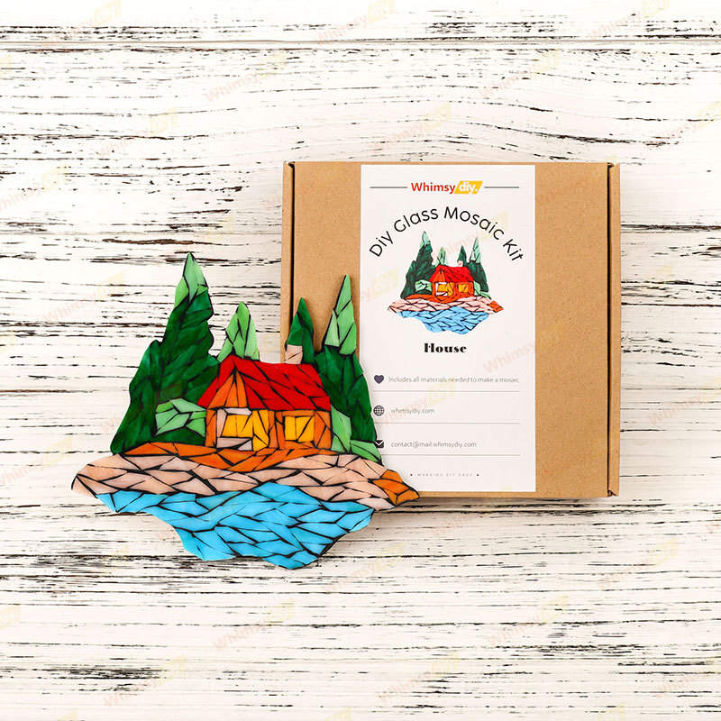 House Glass Mosaic Kit