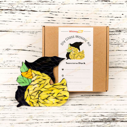 Sorceress Duck Glass Mosaic Kit