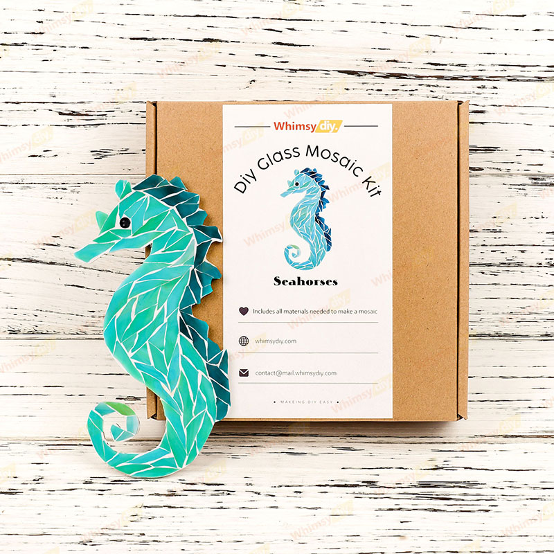 Seahorse Glass Mosaic Kit