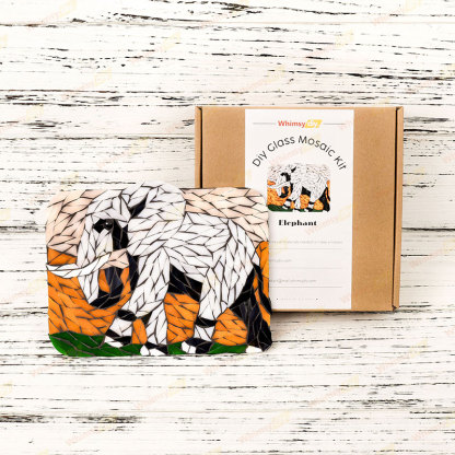 Elephant Glass Mosaic Kit