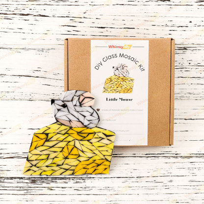 Little Mouse Glass Mosaic Kit