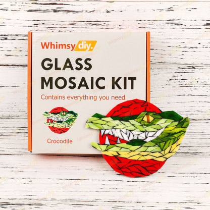 Crocodile Glass Mosaic Kit