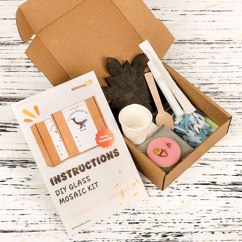 Snowflake - Style 1 Glass Mosaic Kit