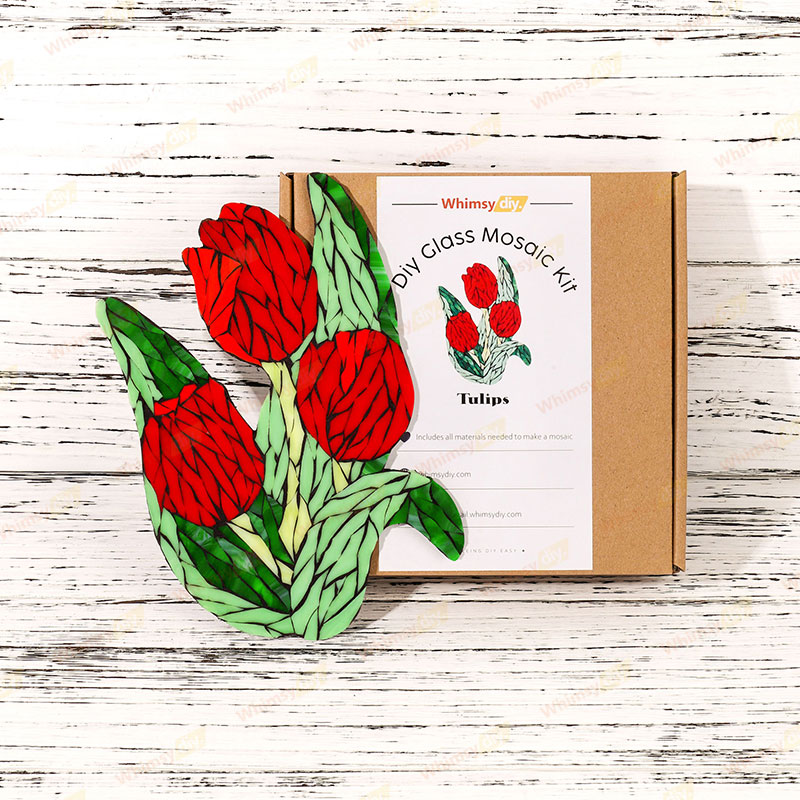 Tulip Stained Glass Mosaic Kit