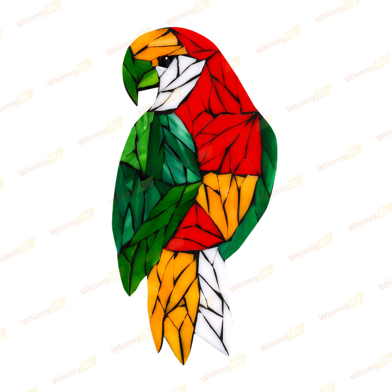 Parrot Glass Mosaic Kit