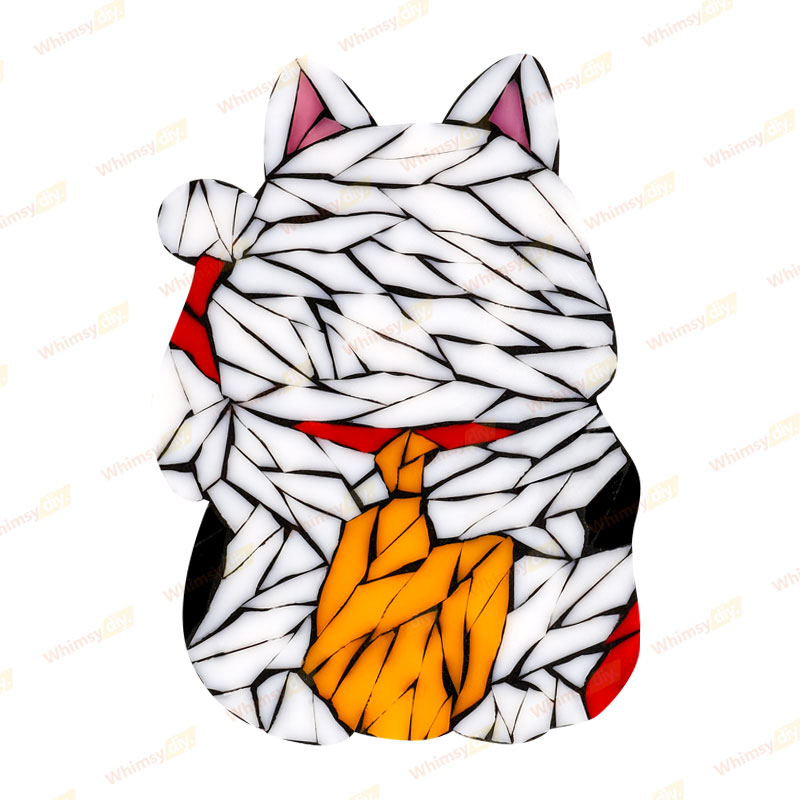 Fortune Cat Glass Mosaic Kit